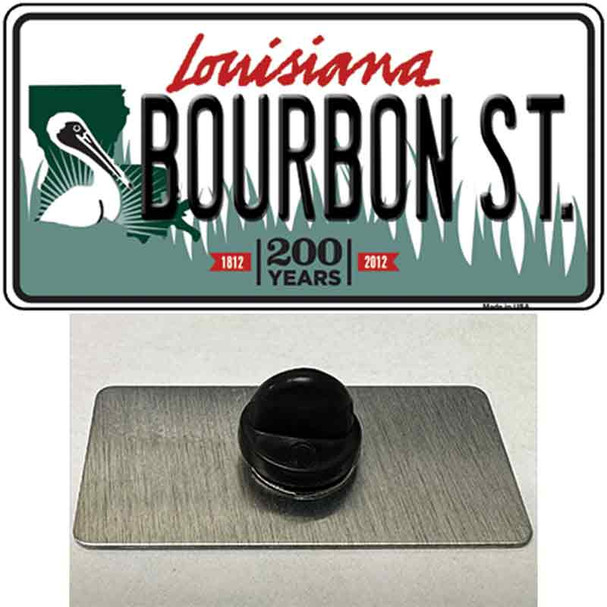 Bourbon St Louisiana Wholesale Novelty Metal Hat Pin