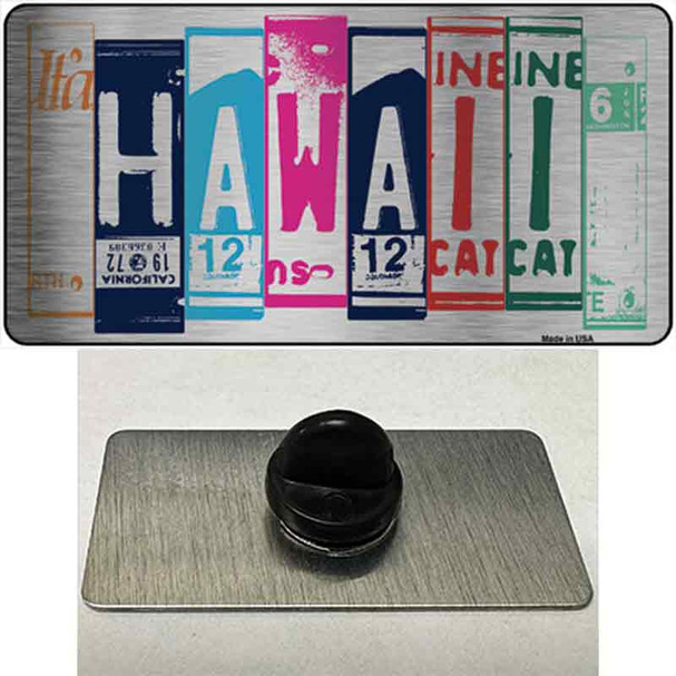 Hawaii License Plate Art Wholesale Novelty Metal Hat Pin