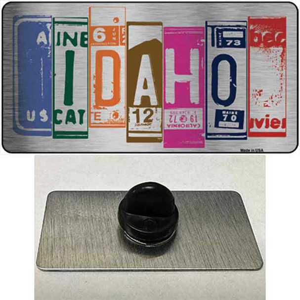 Idaho License Plate Art Wholesale Novelty Metal Hat Pin