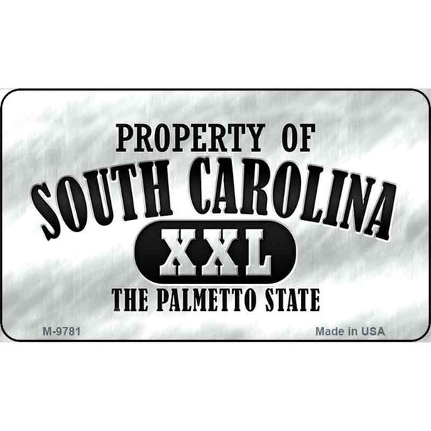 Property Of South Carolina Wholesale Novelty Metal Magnet