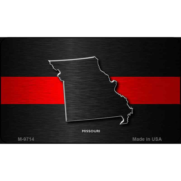 Missouri Thin Red Line Wholesale Novelty Metal Magnet