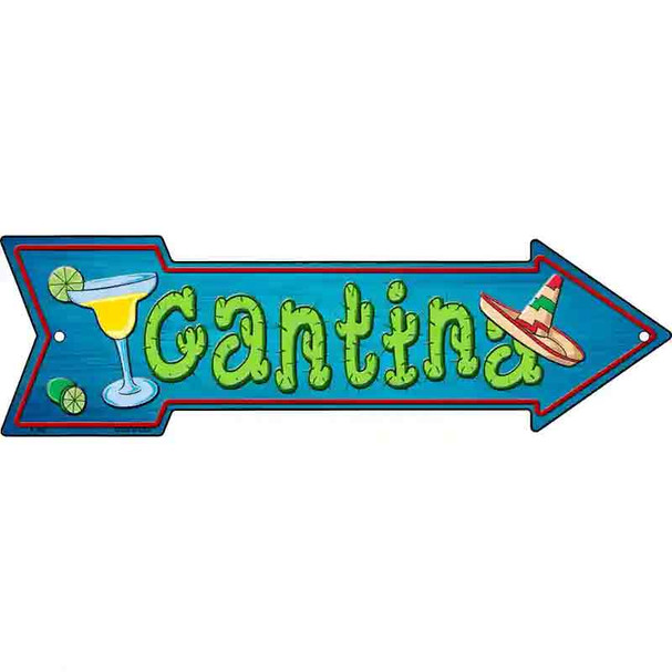 Cantina Wholesale Novelty Metal Arrow Sign