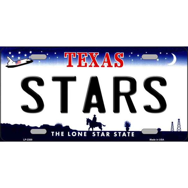 Stars Texas Novelty State Wholesale Metal License Plate