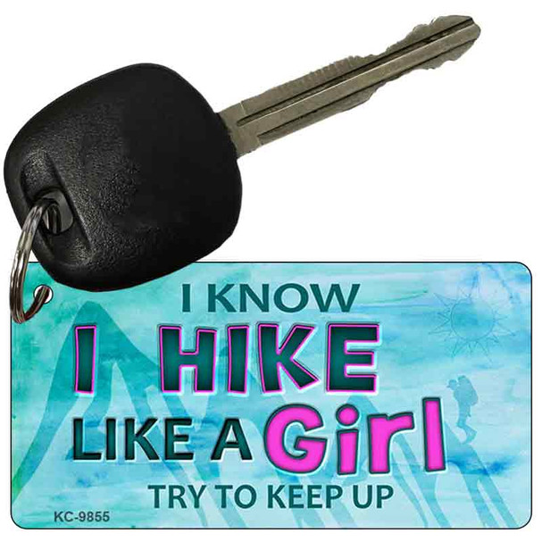 Hike Like A Girl Wholesale Novelty Key Chain