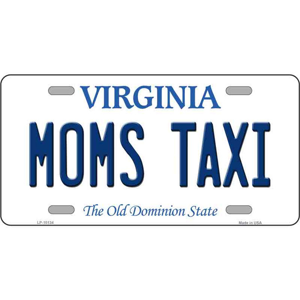 Moms Taxi Virginia Wholesale Metal Novelty License Plate