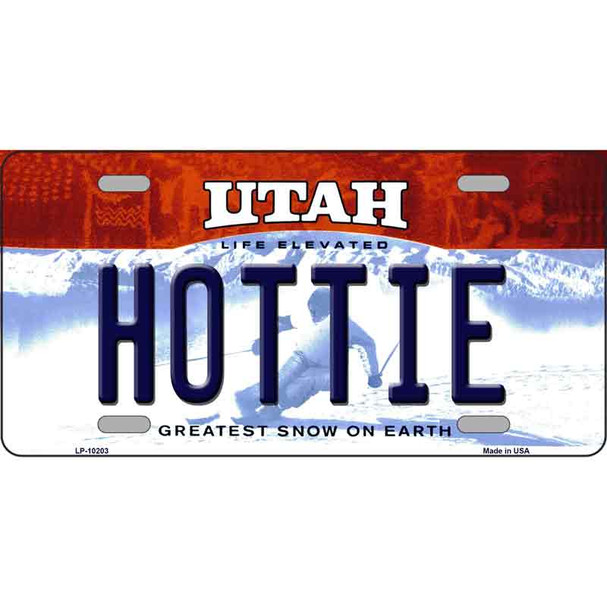 Hottie Utah Wholesale Metal Novelty License Plate