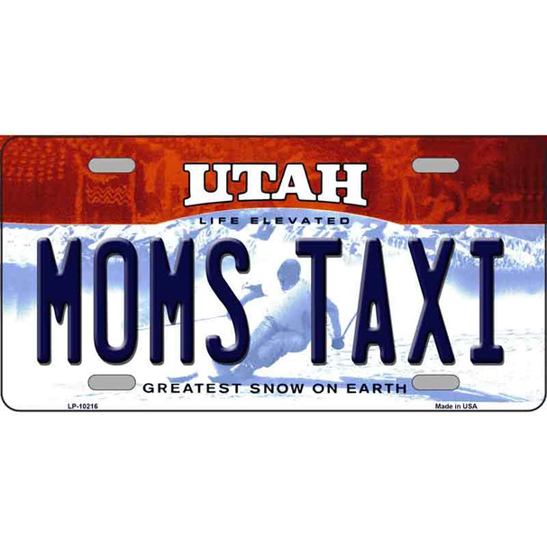 Moms Taxi Utah Wholesale Metal Novelty License Plate