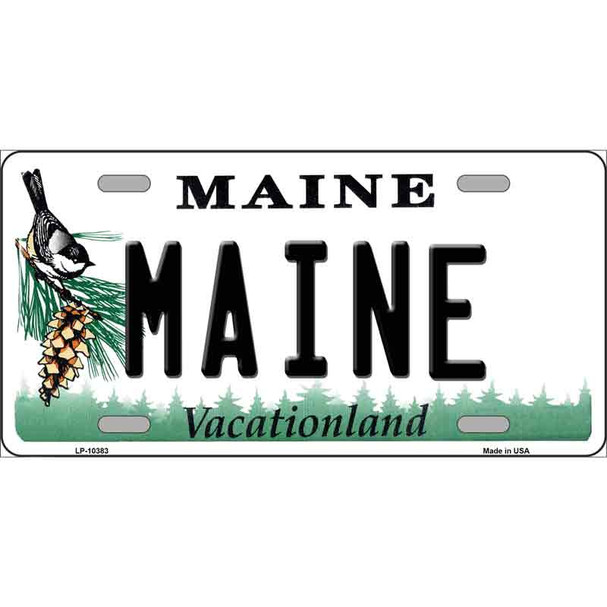 Maine Wholesale Metal Novelty License Plate LP-10383