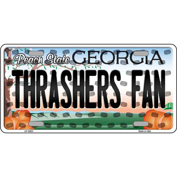 Thrashers Fan Georgia Novelty Wholesale Metal License Plate