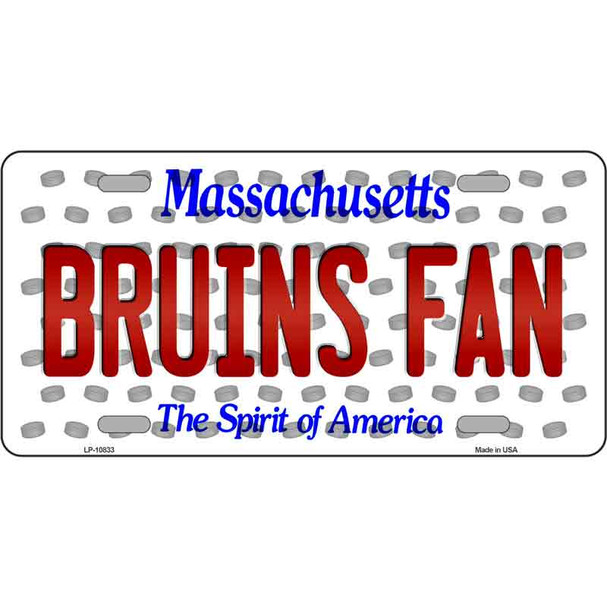 Bruins Fan Massachusetts Novelty Wholesale Metal License Plate