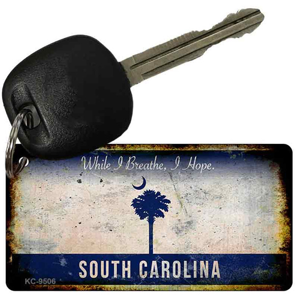 South Carolina Rusty Wholesale Novelty Key Chain