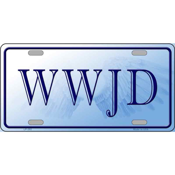 WWJD Wholesale Metal Novelty License Plate