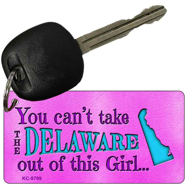 Delaware Girl Novelty Wholesale Metal Key Chain
