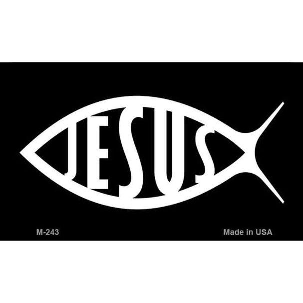 Jesus Fish Wholesale Metal Vanity Magnet