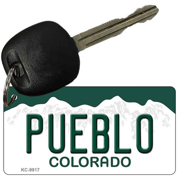 Pueblo Colorado Wholesale Metal Novelty Key Chain