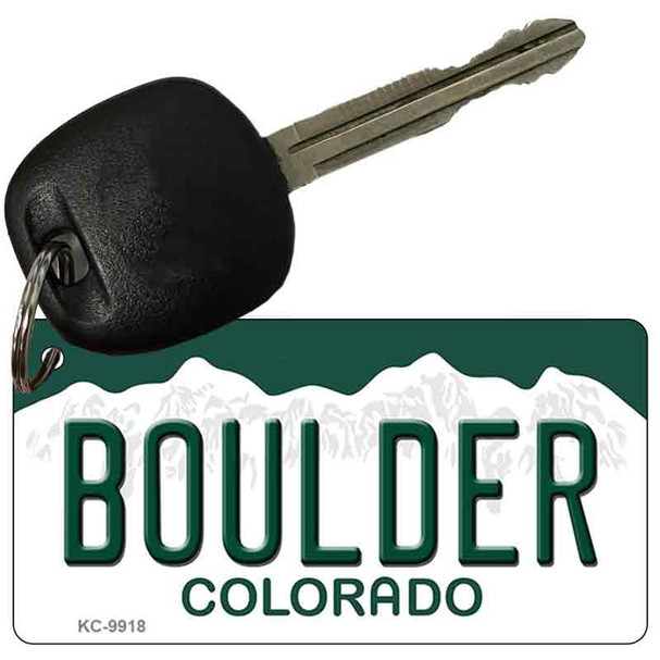 Boulder Colorado Wholesale Metal Novelty Key Chain