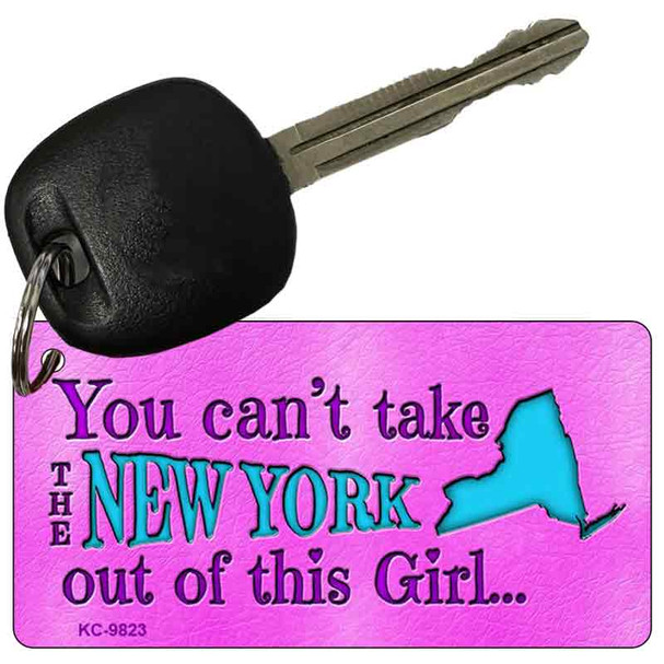 New York Girl Novelty Wholesale Metal Key Chain