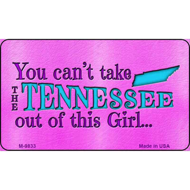 Tennessee Girl Novelty Wholesale Metal Magnet M-9833