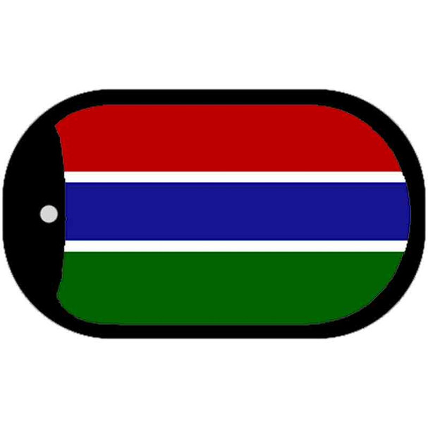 Gambia Flag Dog Tag Kit Wholesale Metal Novelty Necklace