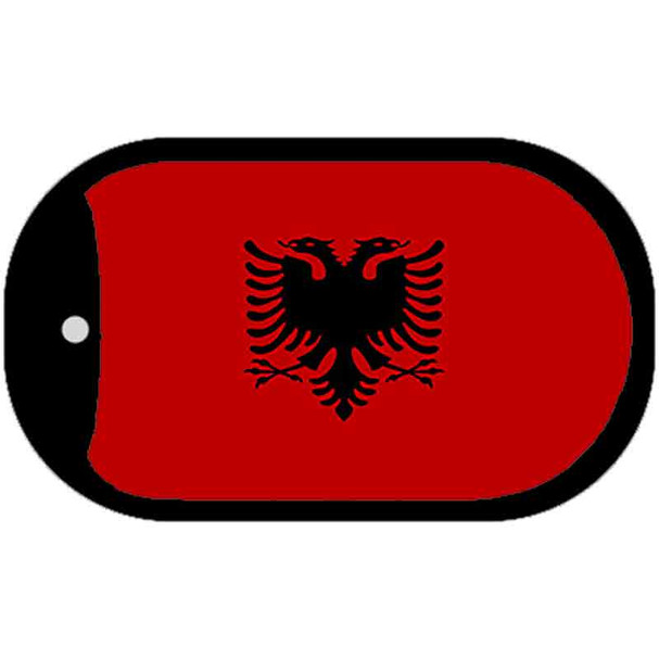 Albania Flag Dog Tag Kit Wholesale Metal Novelty Necklace