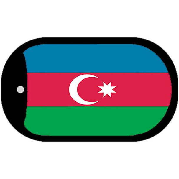 Azerbaijan Flag Dog Tag Kit Wholesale Metal Novelty Necklace