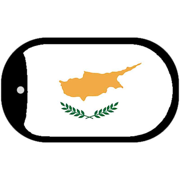 Cyprus Flag Dog Tag Kit Wholesale Metal Novelty Necklace