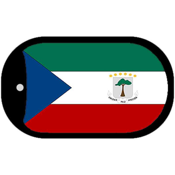 Equatorial Guinea Flag Dog Tag Kit Wholesale Metal Novelty Necklace