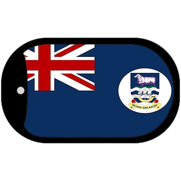Falkland Islands Flag Dog Tag Kit Wholesale Metal Novelty Necklace