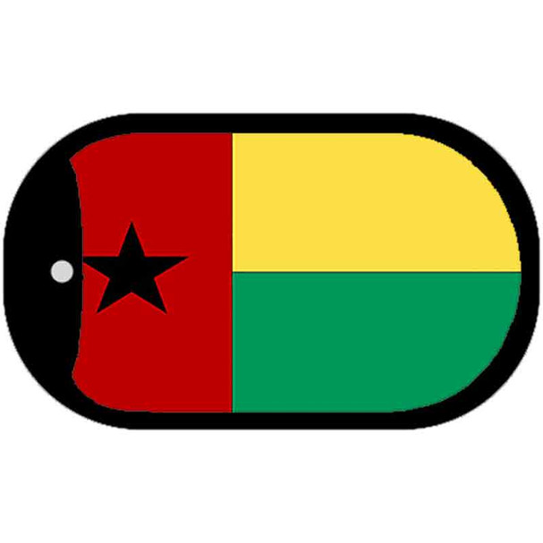 Guinea-Bissau Flag Dog Tag Kit Wholesale Metal Novelty Necklace