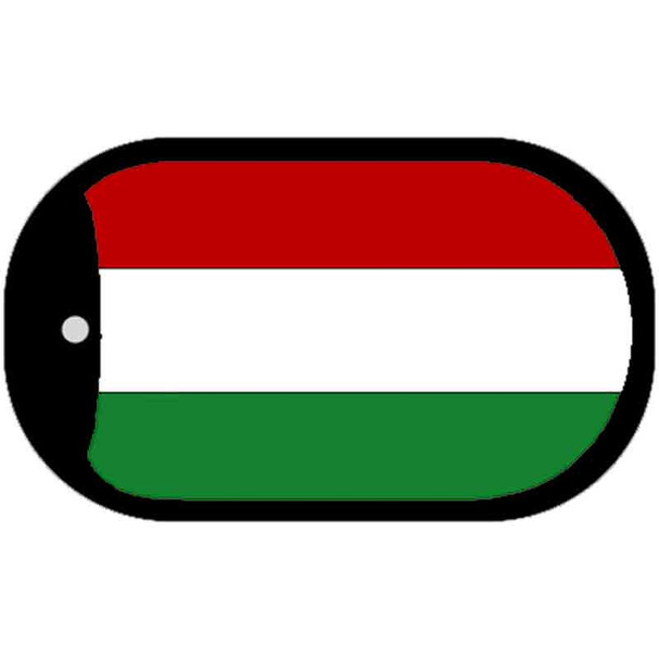 Hungary Flag Dog Tag Kit Wholesale Metal Novelty Necklace