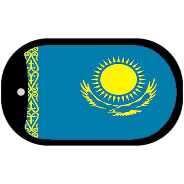 Kazakhstan Flag Dog Tag Kit Wholesale Metal Novelty Necklace