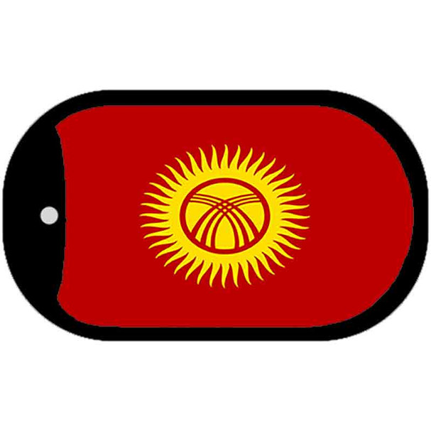 Kyrgyzstan Flag Dog Tag Kit Wholesale Metal Novelty Necklace