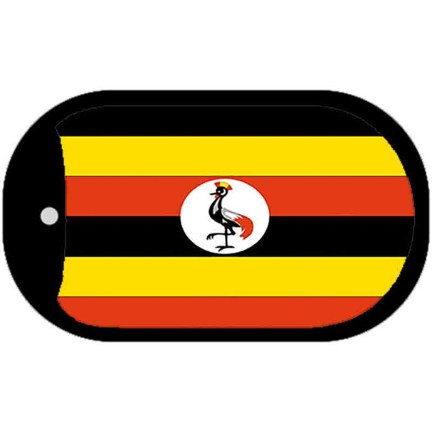 Uganda Flag Dog Tag Kit Wholesale Metal Novelty Necklace