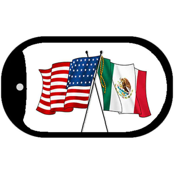 American Mexico Flag Dog Tag Kit Wholesale Metal Novelty Necklace