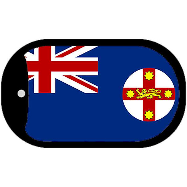 New South Wales Flag Dog Tag Kit Wholesale Metal Novelty Necklace