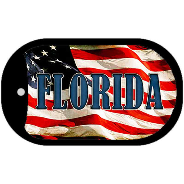 Florida Wholesale Metal Novelty Dog Tag Necklace