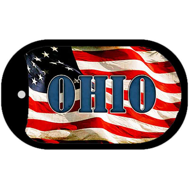 Ohio Wholesale Metal Novelty Dog Tag Necklace