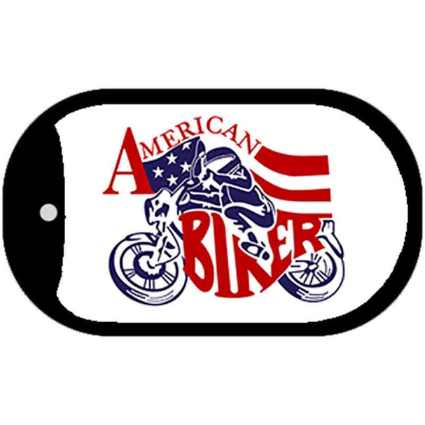 American Biker Dog Tag Kit Wholesale Metal Novelty Necklace