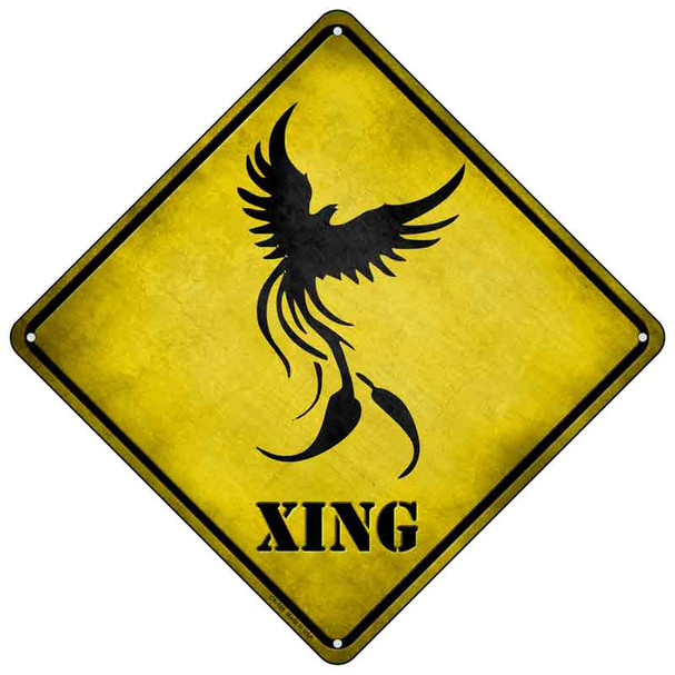 Phoenix Xing Wholesale Novelty Metal Crossing Sign