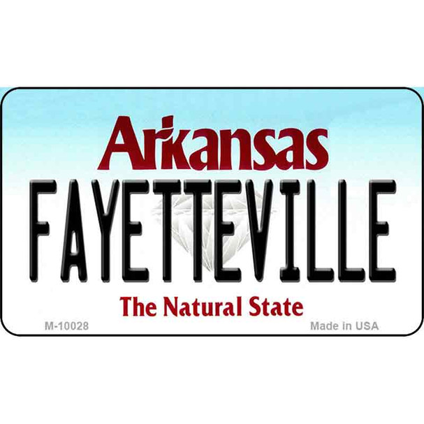 Fayetteville Arkansas State Wholesale Novelty Metal Magnet