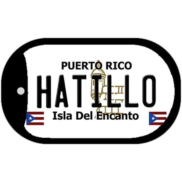 Hatillo Puerto Rico Flag Dog Tag Kit Wholesale Metal Novelty Necklace