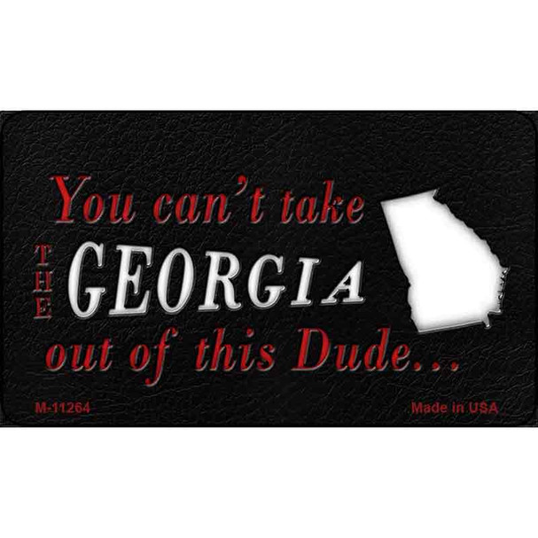 Georgia Dude Magnet Novelty Metal Wholesale M-11264