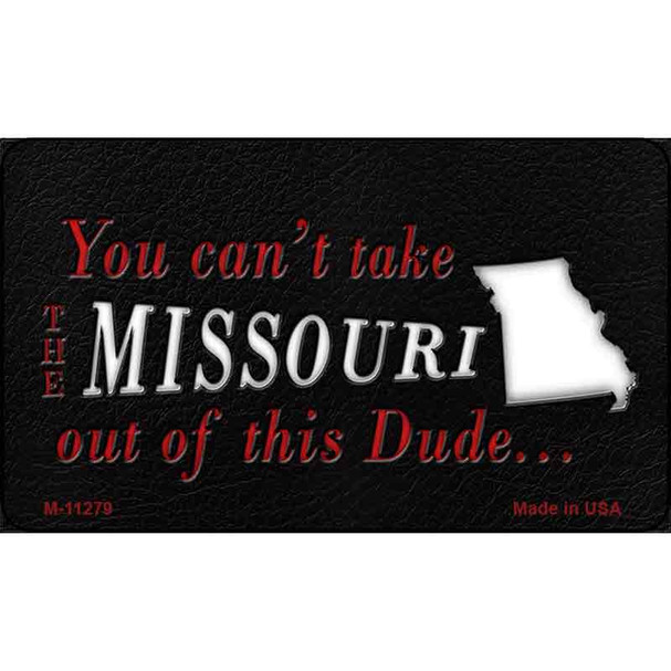 Missouri Dude Magnet Novelty Metal Wholesale M-11279