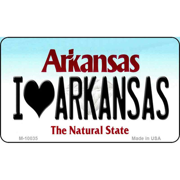 I Love Arkansas Arkansas State Background Magnet Novelty Wholesale