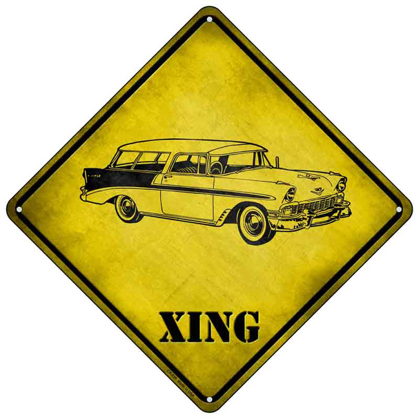 Classic 59 Cadillac Xing Wholesale Novelty Metal Crossing Sign