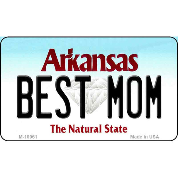 Best Mom Arkansas State License Plate Magnet Novelty Wholesale M-10061