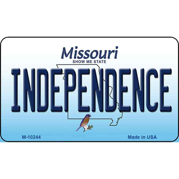 Independence Missouri State License Plate Wholesale Magnet