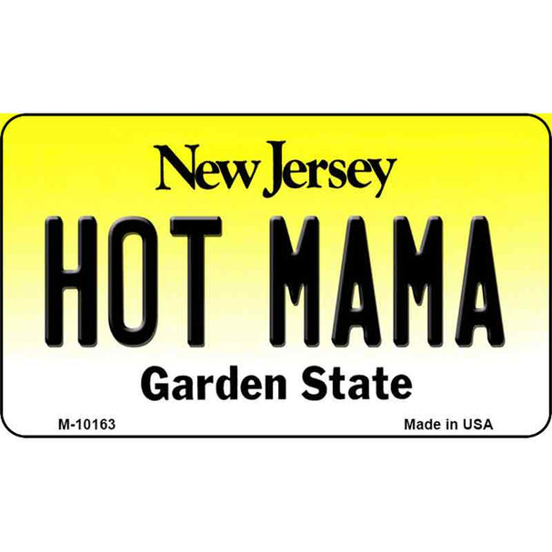 Hot Mama New Jersey State License Plate Wholesale Magnet