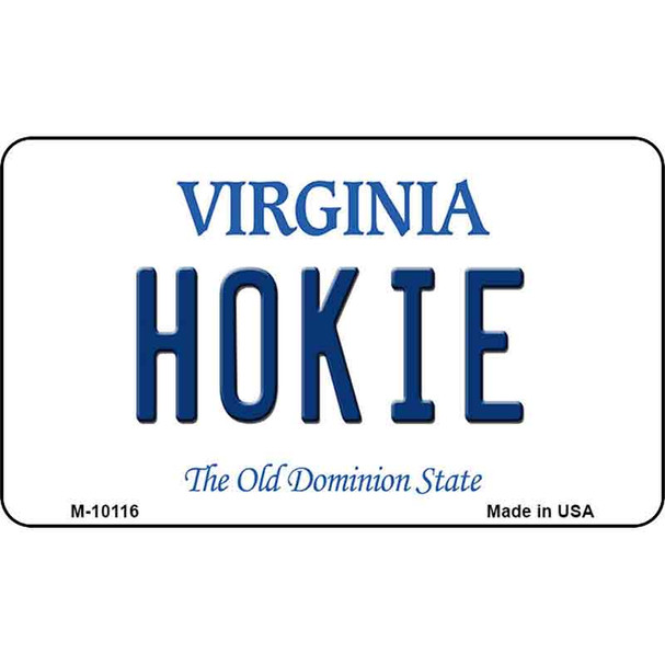 Hokie Virginia State License Plate Wholesale Magnet