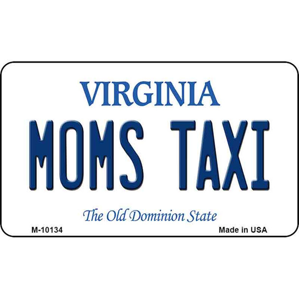 Moms Taxi Virginia State License Plate Wholesale Magnet